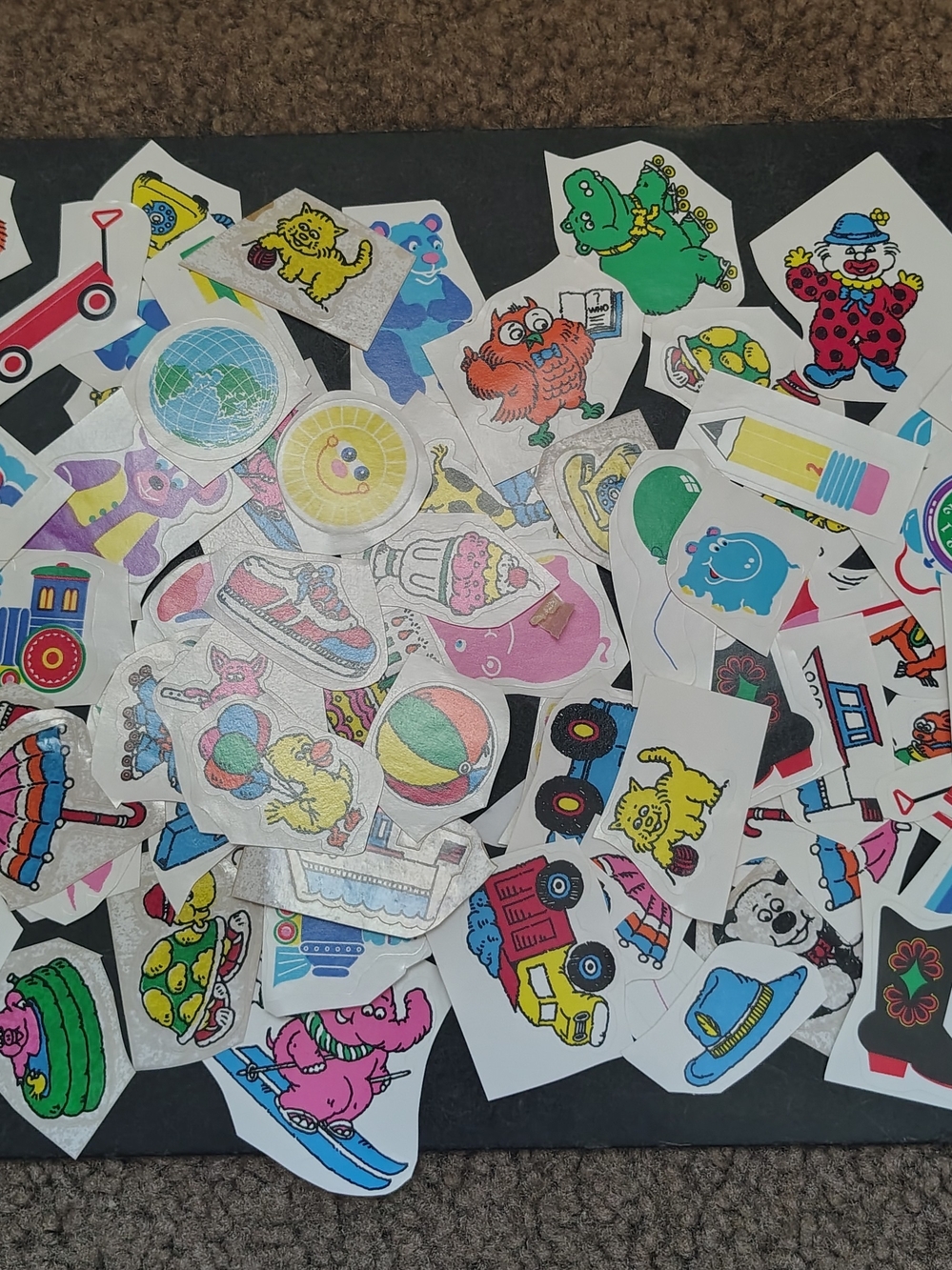 Vintage Sticker Lot ~90 Highlights Style 80s 90s Retro
